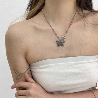 Vòng cổ mặt dây hình bướm thiết kế thời trang cho nữ