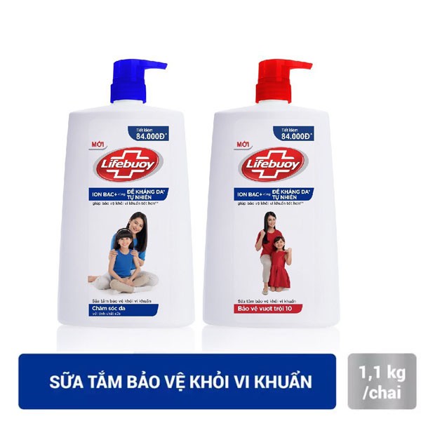 Sữa tắm Lifebuoy 1,1kg