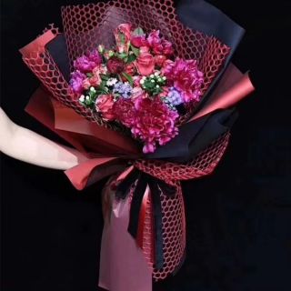 Cuộn lưới vòng bó hoa 50cm×5y.