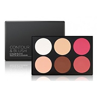 Bảng Phấn Má & Tạo khối 6 BH Cosmetic Contour & Blush Palette: Contour & Blush 1