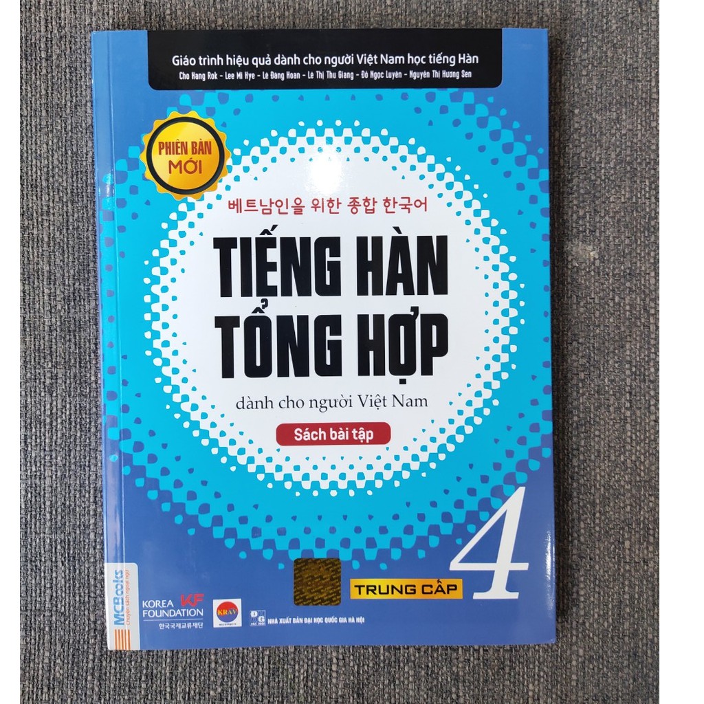 Sách - Tiếng Hàn Tổng Hợp Dành Cho Người Việt Nam - Trung Cấp 4 (Combo/Lẻ Tùy Chọn)