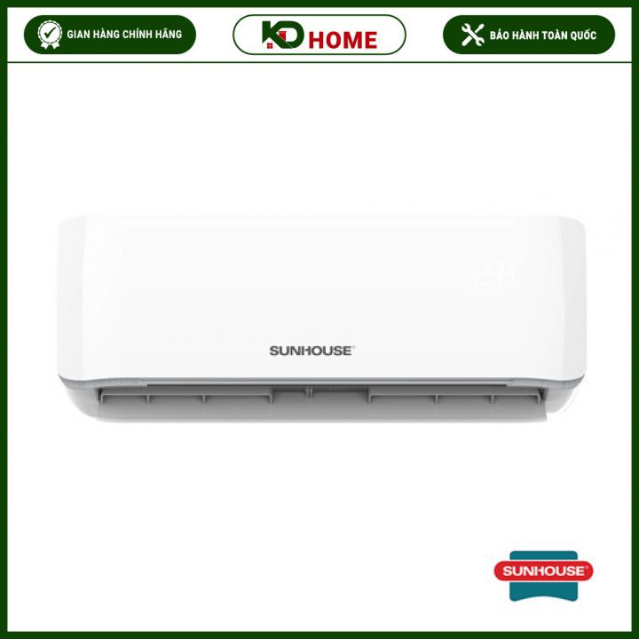 Máy Lạnh, Điều hòa không khí hai chiều 9000BTU SUNHOUSE SHR-AW09H110 Lọc Không Khí, Ngăn Nấm Mốc Hiệu Quả