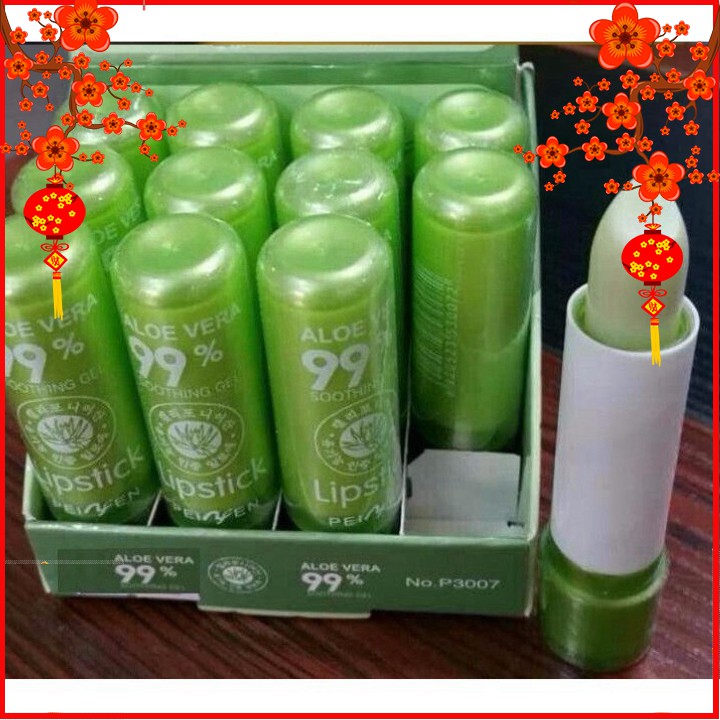 Son dương môi nha đam màu hồng nhạt | BigBuy360 - bigbuy360.vn