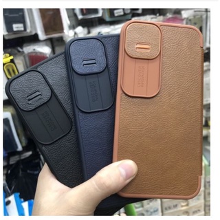 Bao da iphone 13/ 13 pro/ 13 pro max hiệu nillkin qin