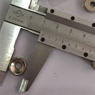 Nam châm viên đất hiếm 12x5 lỗ 4mm