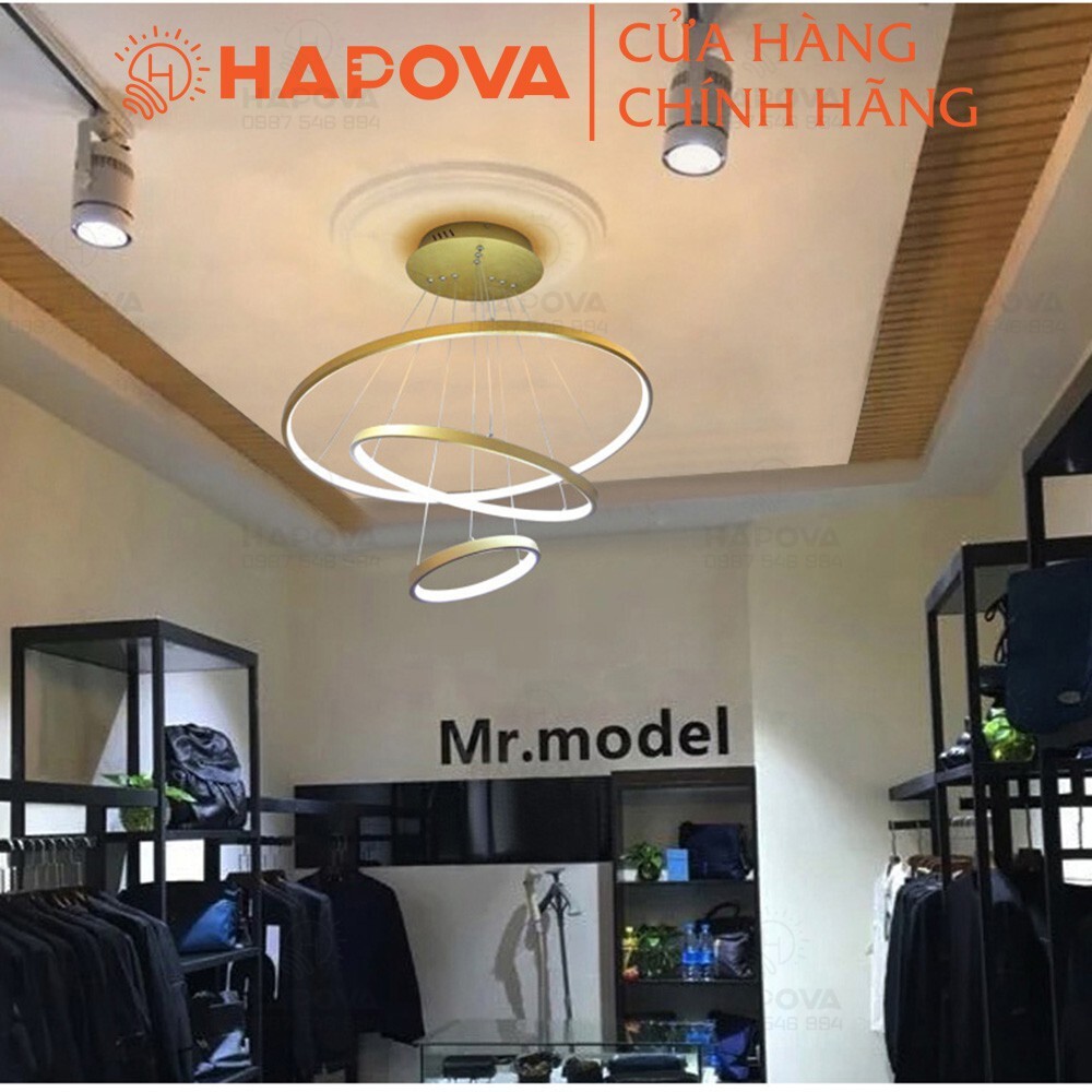 Đèn treo trần, đèn trần phòng khách HAPOVA DCH 90061
