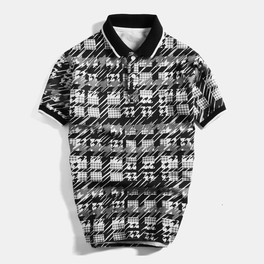 Áo thun polo nam SURFING 4D in hình họa tiết ,vải CVC,chuẩn form,thiết kế phong cách năng động cá tính AREMI - APL0059