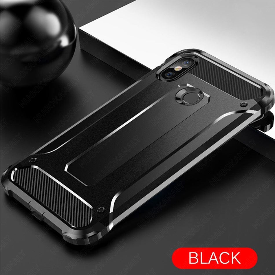 Ốp Điện Thoại Kiểu Giáp Chống Sốc Sang Trọng Cho Xiaomi Mi Redmi Note 9s 9 8 7 Pro 9a 8a