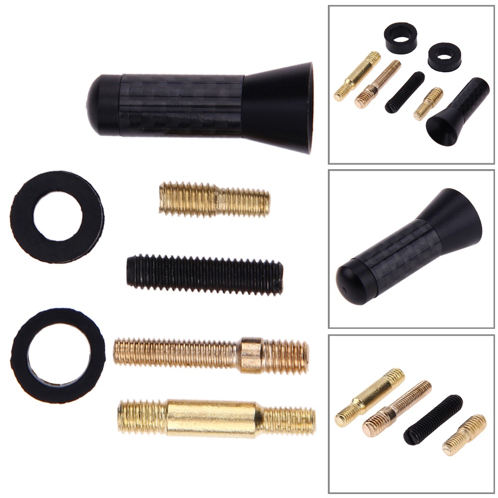 Bộ linh kiện ốc lắp ráp anten FM 3.5cm cho các loại xe nhỏ tiện dụng