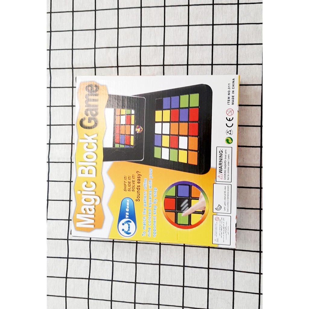 (ảnh thật shop chụp)(Có sỉ) Bộ trò chơi Magic block game/ Rubik race