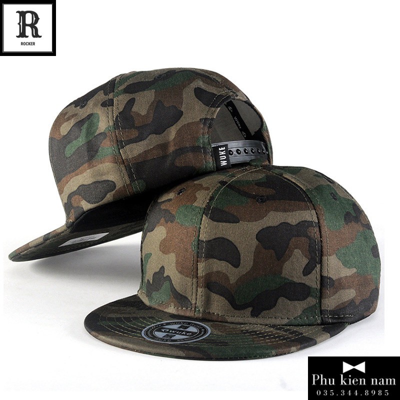 Mũ Snapback Họa Tiết - Mũ Hiphop Nam Nữ Chất Đẹp M042