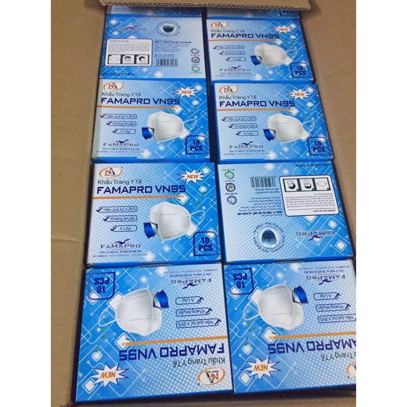 Famapro khẩu trang y tế VN95 hộp 10 cái | BigBuy360 - bigbuy360.vn