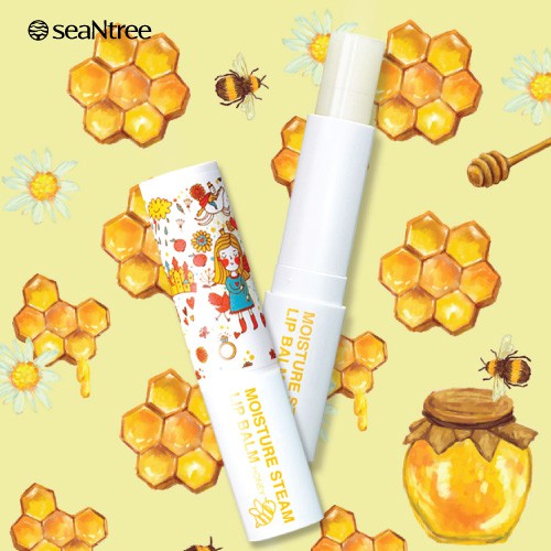 Son dưỡng môi có màu SEANTREE MOISTURE STEAM LIP BALM (Stick) 3.2g | BigBuy360 - bigbuy360.vn
