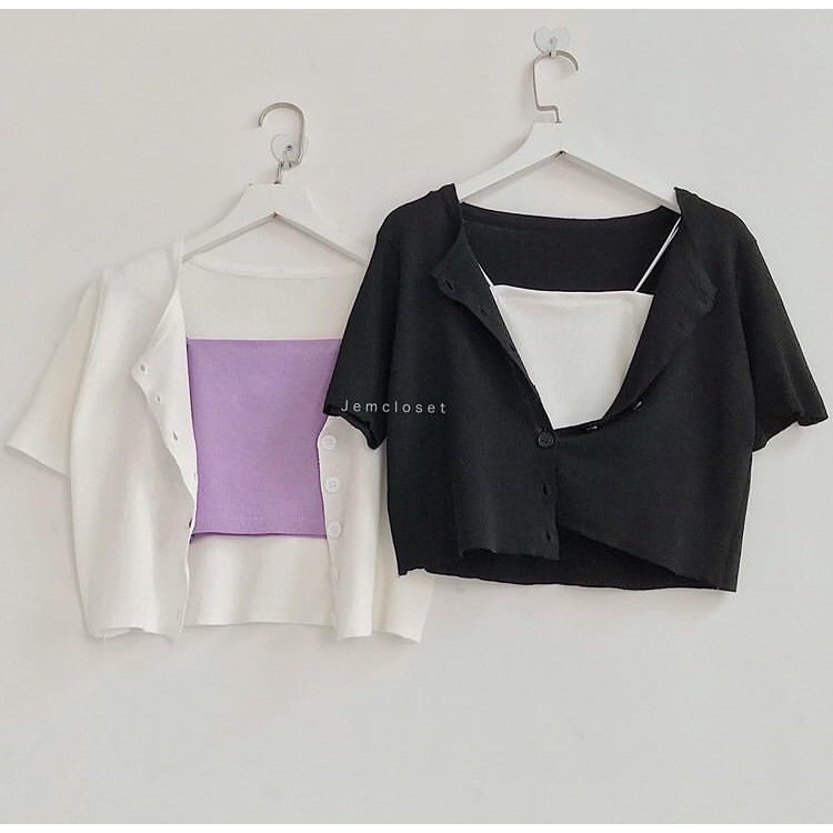 Áo 2 dây C O L -1550  ( Jem Closet )