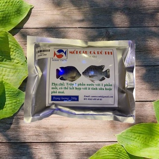 Mồi câu cá rô phi (cám tộc) 200g