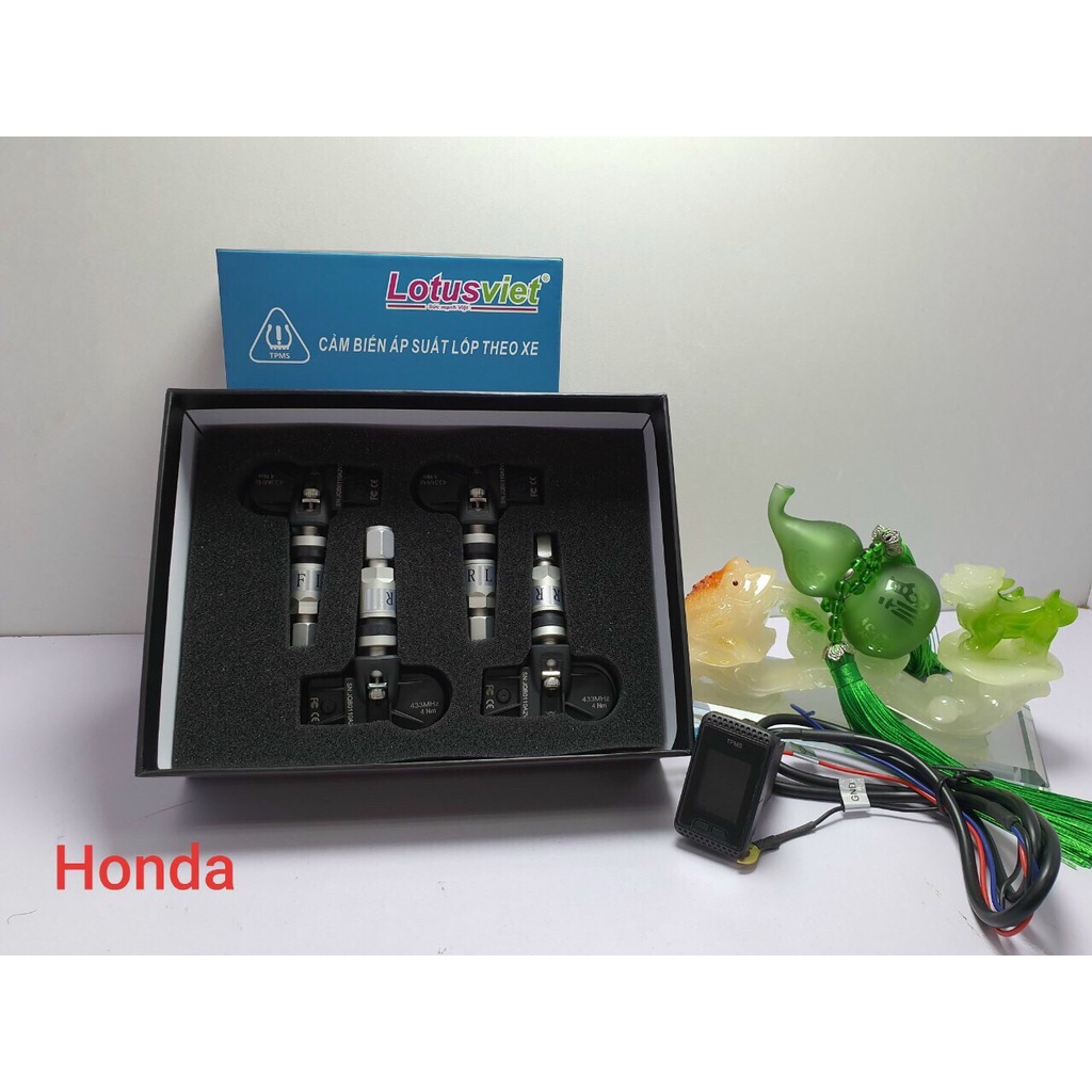 Cảm biến áp suất lốp nút chờ Lotusviet cho xe Toyota, Honda, Suzuki, Mitsu, Mazda...bảo hành 12 tháng