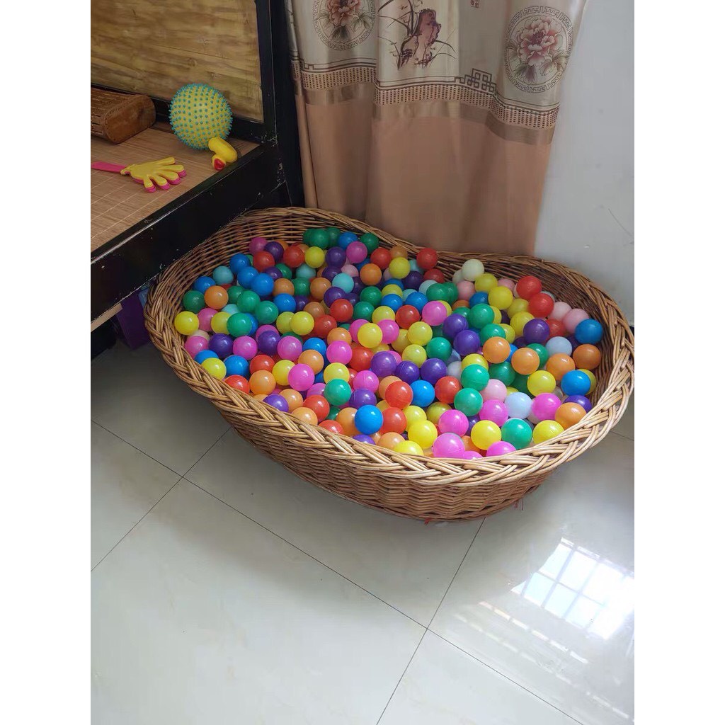 Combo 100 quả bóng nhựa mềm 5cm cho bé hàng Việt Nam