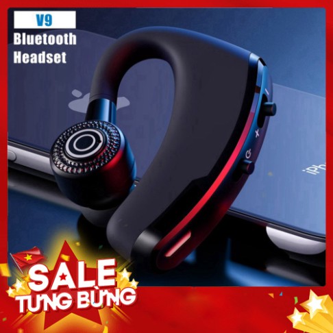 [FREE SHIP] Tai Nghe Bluetooth V9 Móc Tai Tích Hợp Micro Chất Lượng Cao HOT