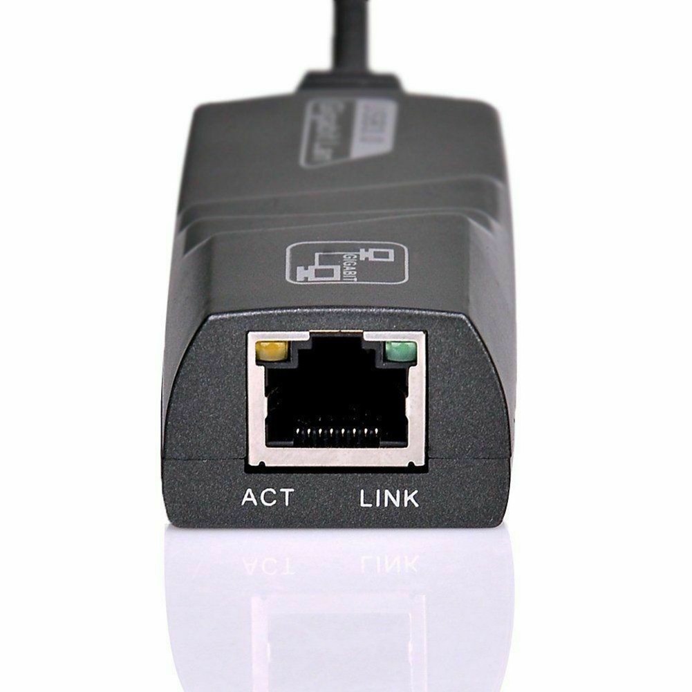 Bộ Chuyển Đổi Mạng Lan Hel + Usb 3.0 Sang 10 / 100 / 1000mbps Gigabit Rj45 Cho Pc Mac