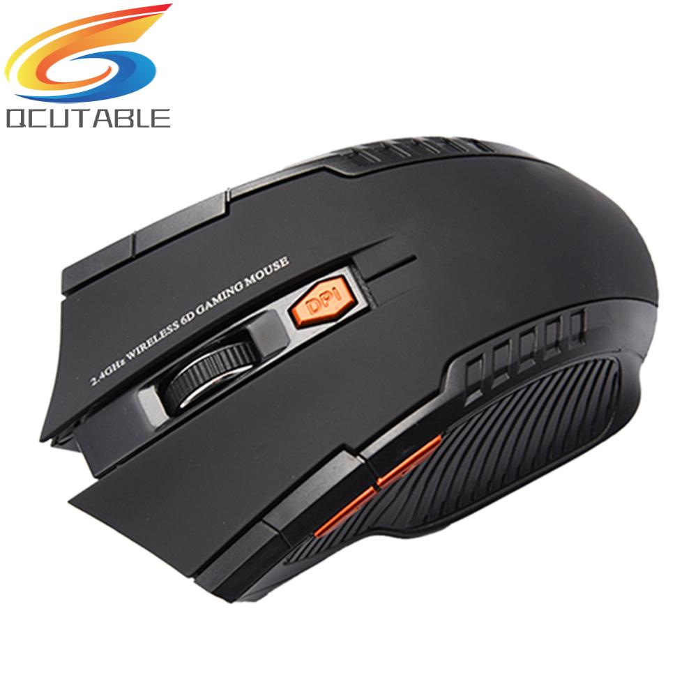 Chuột Quang Không Dây 2.4Ghz 2400DPI 6 Nút Bấm