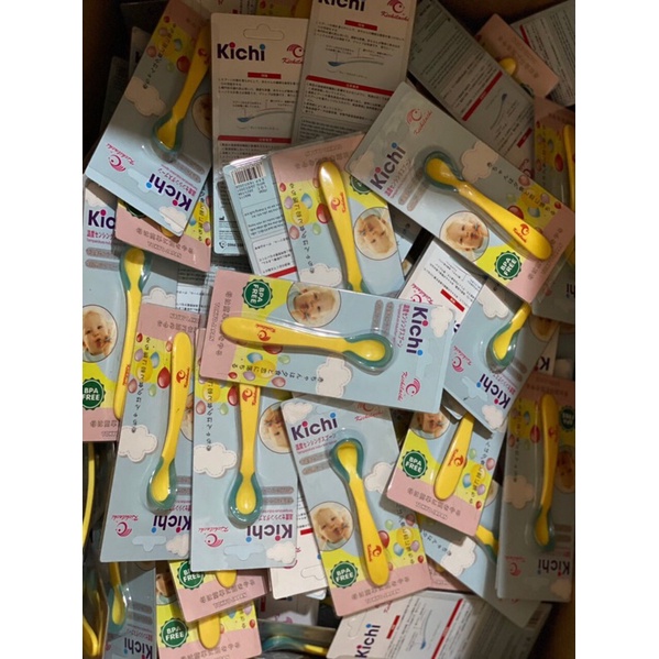 THÌA BÁO NÓNG ĂN DẶM KICHI CHO BÉ