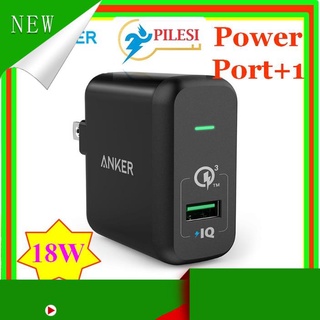 Củ sạc nhanh anker quick charge 3.0 18w usb wall charger powerport+ 1 không b