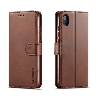 Ốp lưng da PU kiểu gập cho Xiaomi Redmi 7A