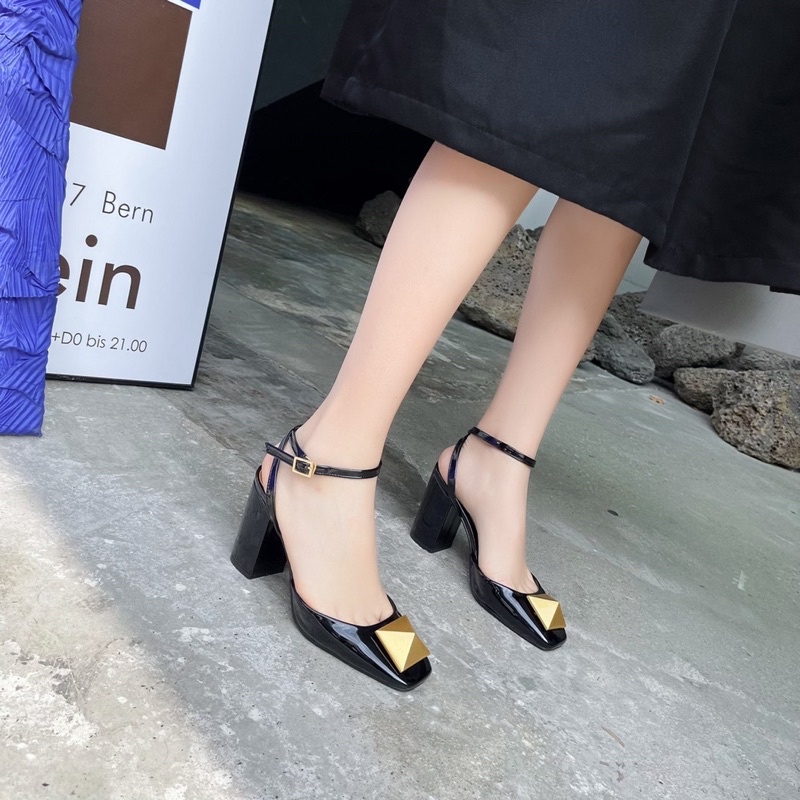 Sandal dây cuốn cổ kèm hộp