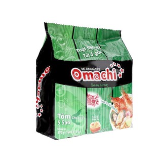 Túi 5 Gói Mì Khoai Tây Omachi 80g