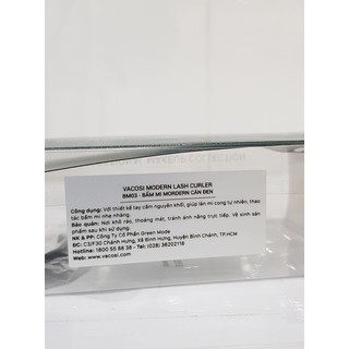 Bấm Mi VACOSI Modern Lash Curler BM03 Cán Đen Hàn Quốc