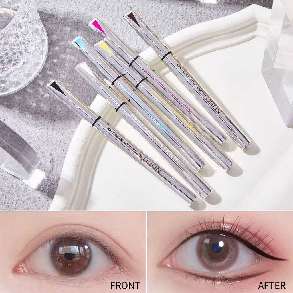 [Hàng mới về] Bút kẻ mắt trang điểm dạng lỏng màu đen chống thấm nước lâu trôi