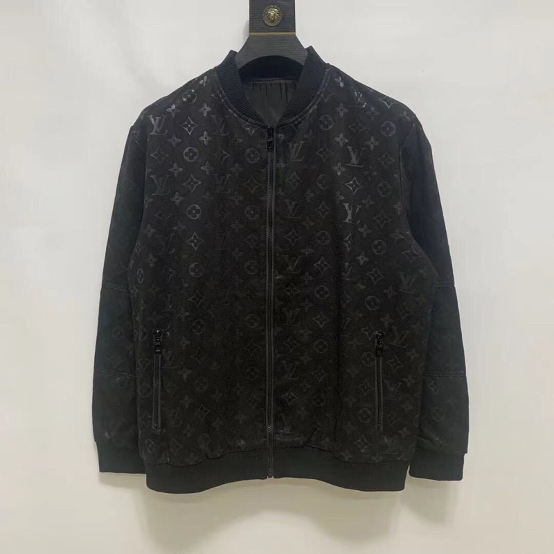 Áo khoác bomber unisex LV Louis Vuitton họa tiết Monogram thời trang