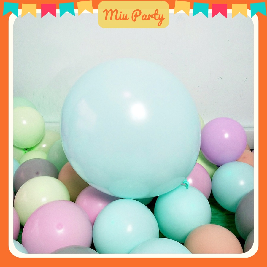 Bong Bóng Siêu To Màu Maccaron, Pastel Trang Trí Sinh Nhật, Sự Kiện, Đám Cưới