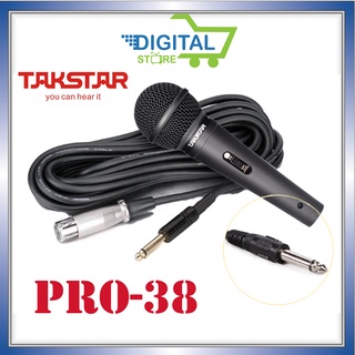 Micro karaoke có dây giá rẻ Takstar Pro-38, Míc có dây karaoke Takstar Pro38
