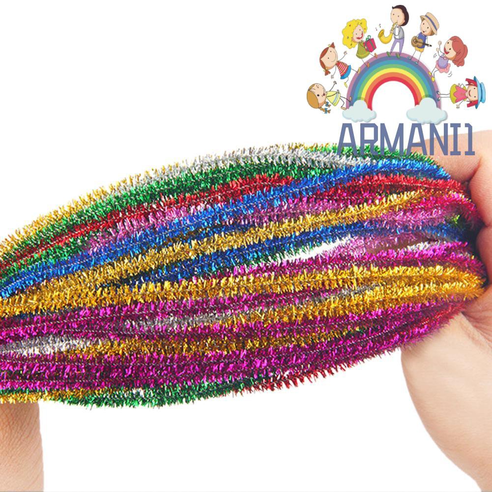 Set 100 Dây Kẽm Nhung Kim Tuyến Đồ Chơi Cho Bé | BigBuy360 - bigbuy360.vn