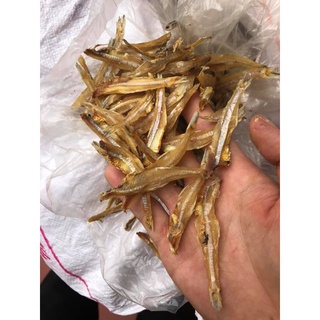 cá cơm sữa khô mỏng mình không đầu 1kg (cá ruội cá chi cá dỏng khô)
