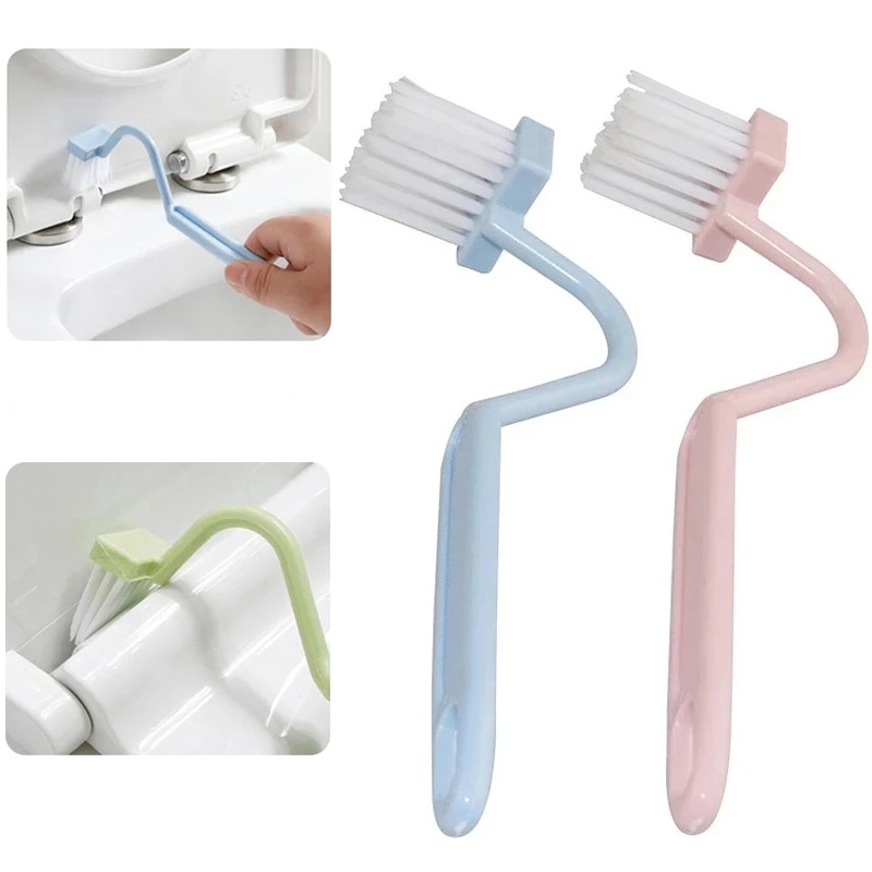 1 Cọ Vệ Sinh Toilet Cán Dài Hình Chữ V