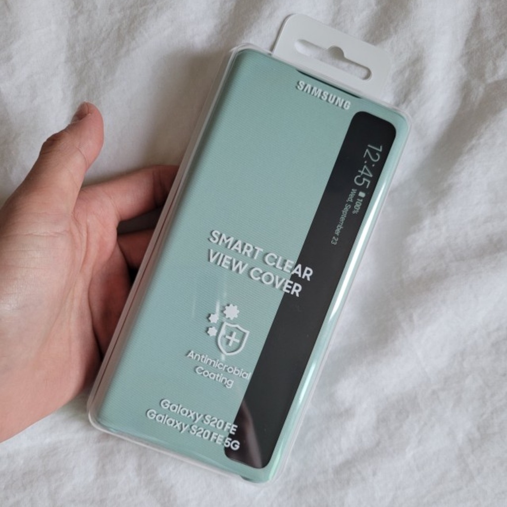 Ốp bao da Smart Clear View Cover cho Galaxy S20 FE / S20 Ultra / S21 FE / S21 Ultra