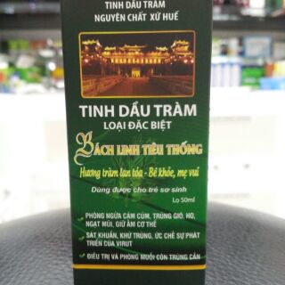 Tinh Dầu Tràm Bách Linh Tiêu Thống (loại đặc biệt)