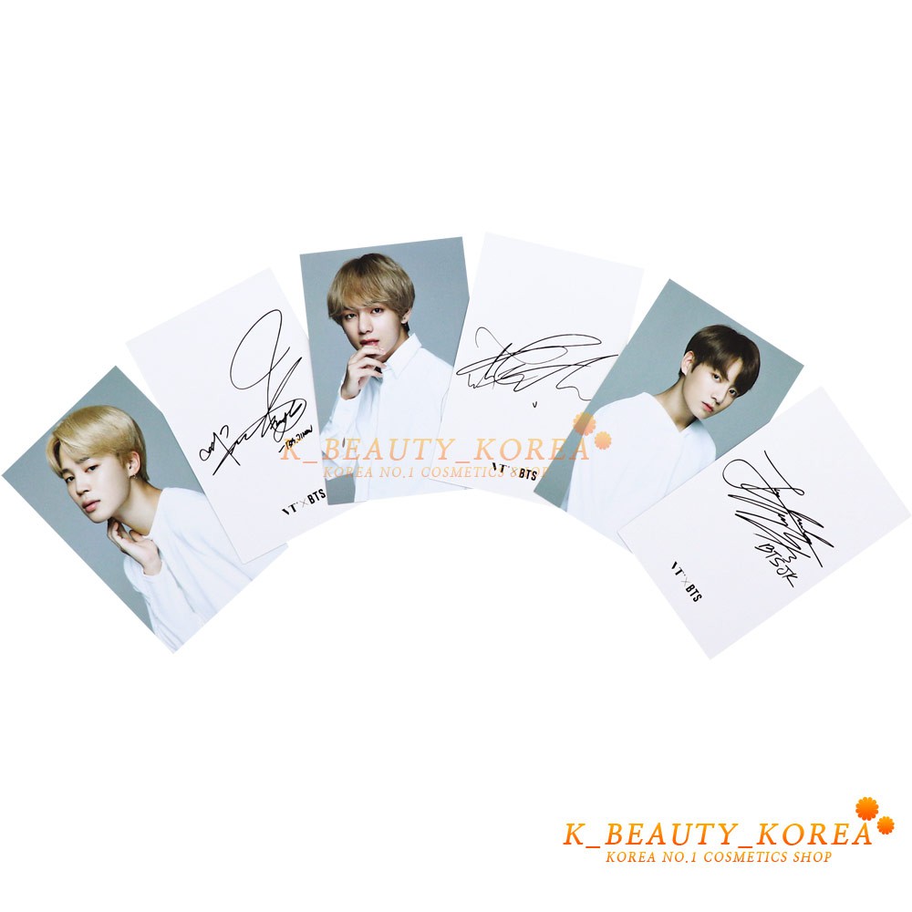 BTS x VT Cosmetics Cushion Special Set with BTS Photo Signature Card (The Sweet Special Edition SET)