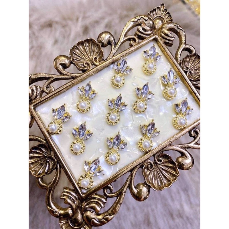 Cham nail- Cham đính móng cao cấp- Cham nơ- Phụ kiện làm móng