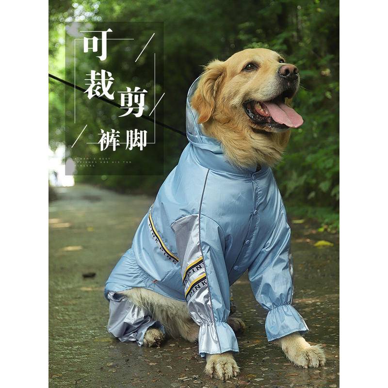 Áo Mưa Nhiều Lớp Cỡ Vừa Kích Thước Lớn Chống Thấm Nước Cho Cún Cưng