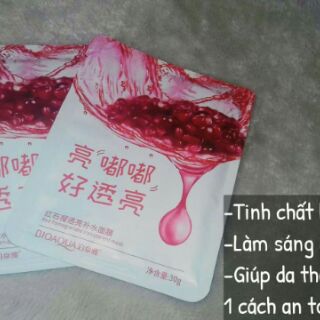 🍃MASK BIOAQUA LỰU VÀ NHA ĐAM