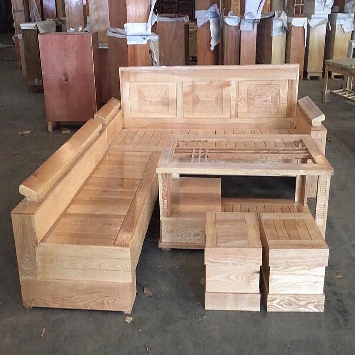 bộ sofa gỗ sồi nga