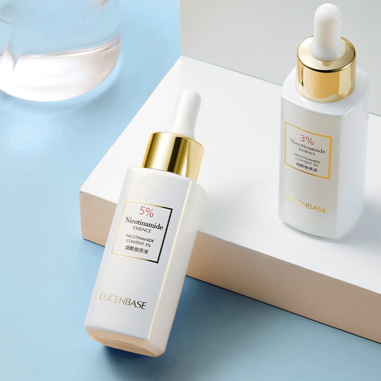 Tinh chất Niacinamide Whitening Essence LUCENBASE 3% 5% 10% serum phục hồi trắng da se lỗ chân lông cân bằng da LUCB09