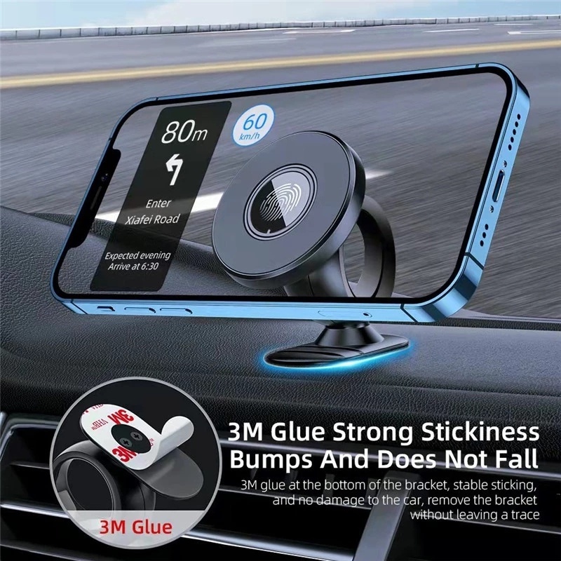 Giá Đỡ Điện Thoại 4-6.7 Inch Xoay 360 Độ Gắn Bảng Điều Khiển Xe Hơi