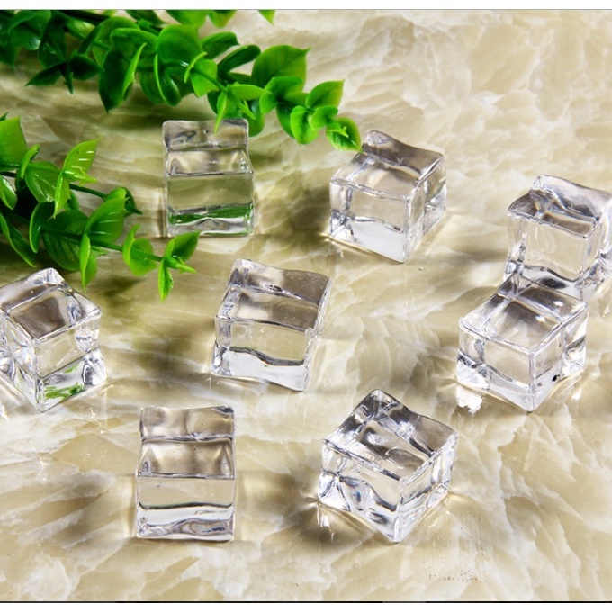 SET ĐÁ VIÊN GIẢ không tan chụp ảnh đồ ăn, nước uống