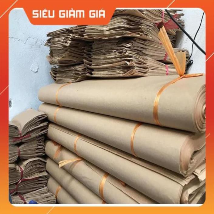 Giấy Xi Măng - Giấy Kraft Gói Hàng Tiêu Chuẩn Combo 50 Tờ