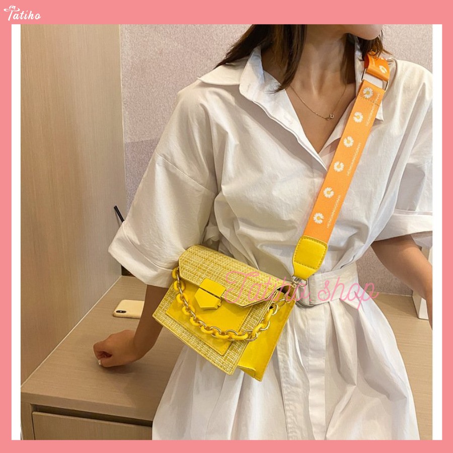 [HÀNG XỊN, GIÁ TỐT] Túi Xách Đeo Chéo(Túi Xách Nữ Đẹp) Sắc Màu Trẻ Trung Phong Cách Hàn Quốc - Mã TUI03