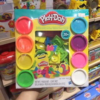 Đồ chơi đất nặn Playdoh vui học cùng chữ và số